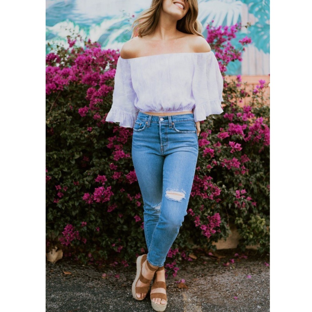 NWT Levi's Wedgie Icon Fit Charleston Breeze - 34